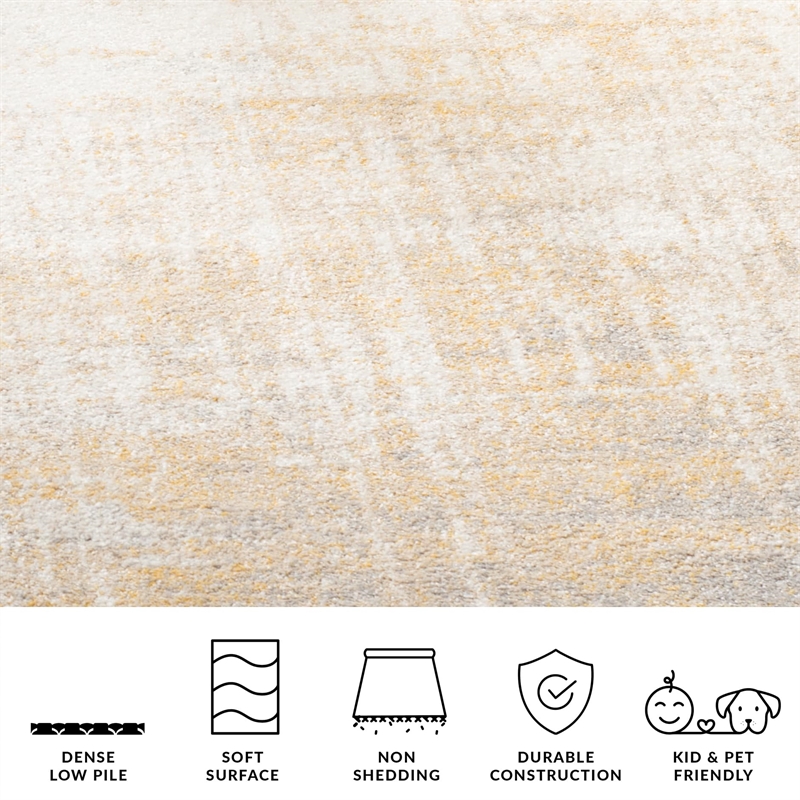 Safavieh Adirondack 8' x 10' Rug in Cream and Gold