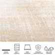 Safavieh Adirondack 8' x 10' Rug in Cream and Gold