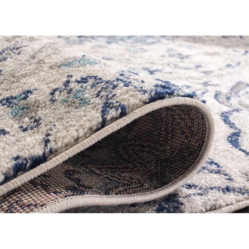 Safavieh Madison 11' Square Rug in Cream and Light Gray