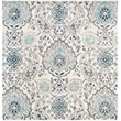 Safavieh Madison 11' Square Rug in Cream and Light Gray