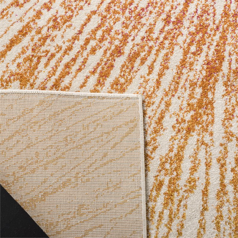 Safavieh Evoke 3' x 5' Rug in Fuchsia and Orange