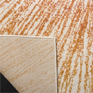 Safavieh Evoke 6'7&quot Square Rug in Fuchsia and Orange