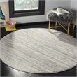 Safavieh Adirondack 4' Round Rug in Gray