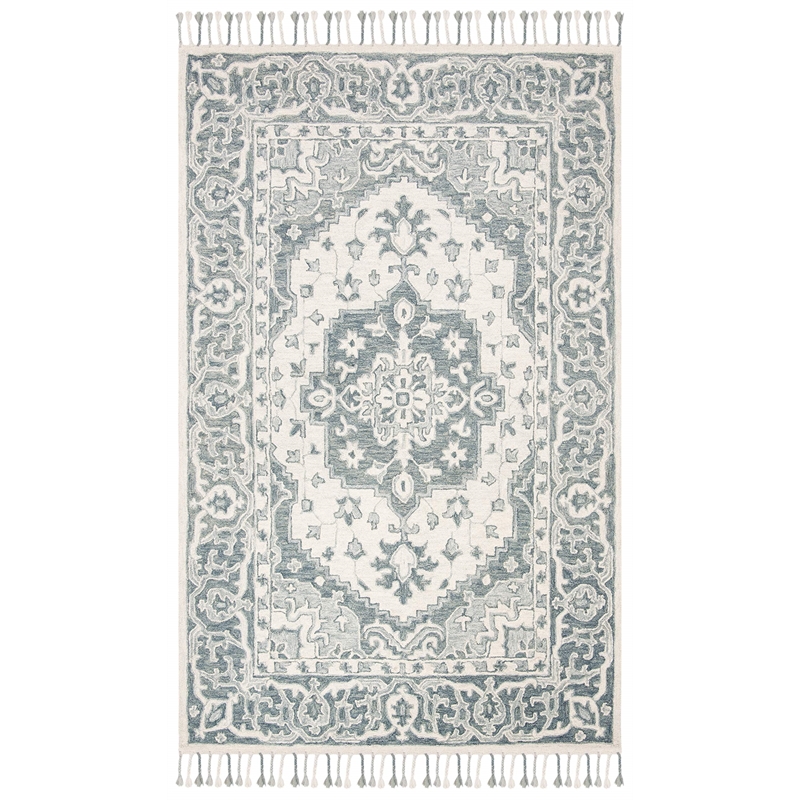 Safavieh Aspen 6' x 9' Hand Tufted Wool Rug in Gray