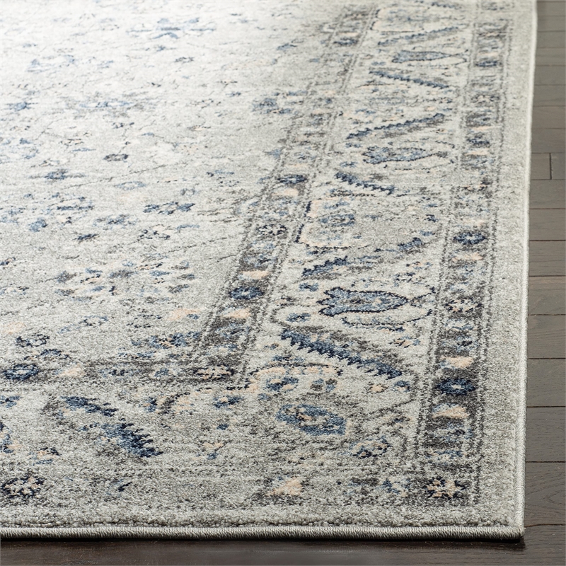 Safavieh Charleston 2' x 8' Runner Rug in Gray