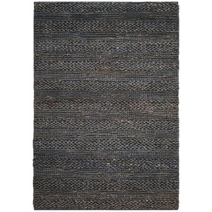 Safavieh Natural Fiber 3' x 5' Hand Woven Jute Rug in Gray