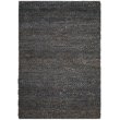 Safavieh Natural Fiber 3' x 5' Hand Woven Jute Rug in Gray
