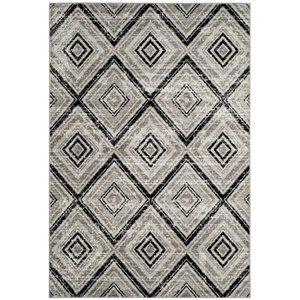 Safavieh Skyler 2' x 4' Rug in Gray and Black