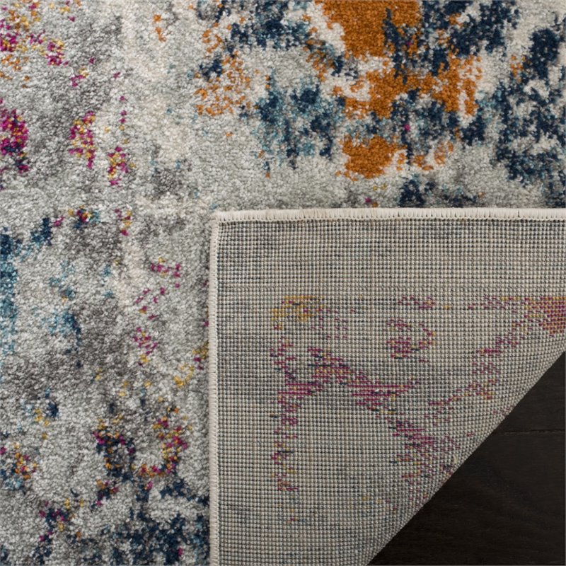 Safavieh Madison 9' x 12' Rug in Gray and Blue