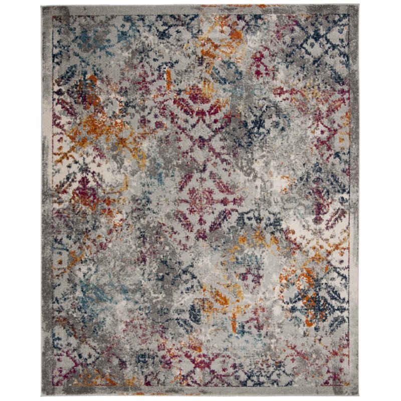 Safavieh Madison 9' x 12' Rug in Gray and Blue