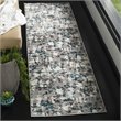 Safavieh Skyler 2' x 10' Runner Rug in Gray and Blue