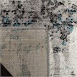 Safavieh Skyler 2' x 10' Runner Rug in Gray and Blue