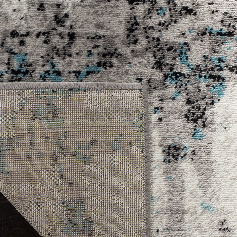 Safavieh Skyler 6' x 9' Rug in Gray and Blue
