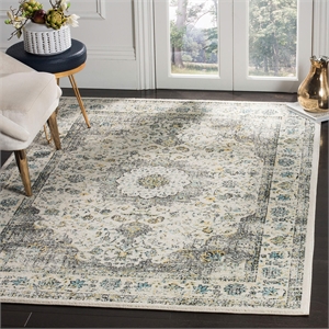 Safavieh Evoke 2'2&quot x 5' Runner Rug in Gray and Gold
