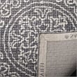 Safavieh Abstract 5' x 8' Hand Tufted Wool Rug in Gray and Ivory