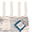 Safavieh Kenya 3' x 5' Hand Knotted Wool Rug in Gray and Ivory