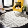 Safavieh Skyler 3' x 5' Rug in Gray and Ivory
