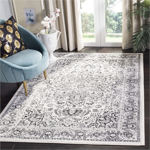 Safavieh Skyler 3' x 5' Rug in Gray and Ivory