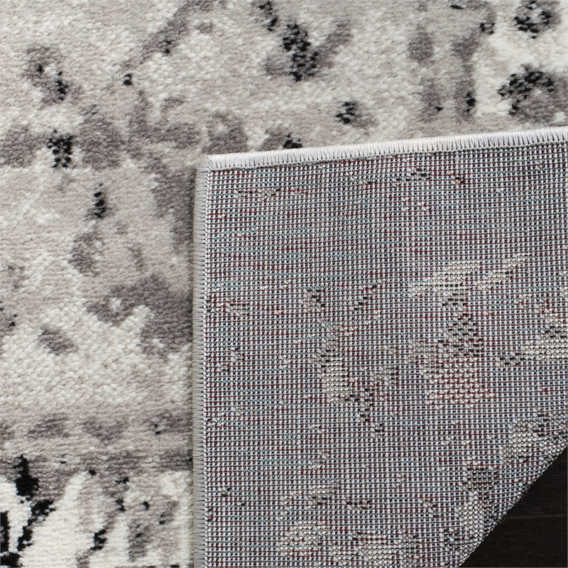 Safavieh Skyler 3' x 5' Rug in Gray and Ivory