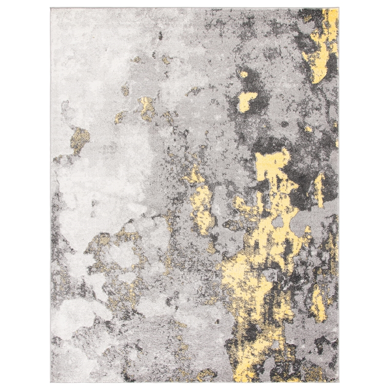Safavieh Adirondack 10' x 14' Rug in Gray and Yellow