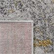 Safavieh Adirondack 4' Square Rug in Gray and Yellow