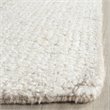 Safavieh Abstract 6' Square Hand Tufted Rug in Ivory and Beige