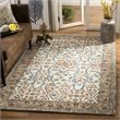 Safavieh Aspen 6' x 9' Hand Tufted Wool Rug in Ivory and Blue