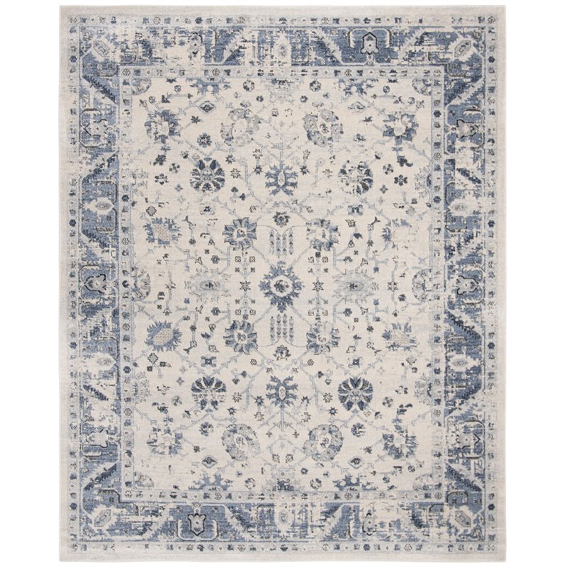 Safavieh Charleston 8' x 10' Rug in Ivory and Blue