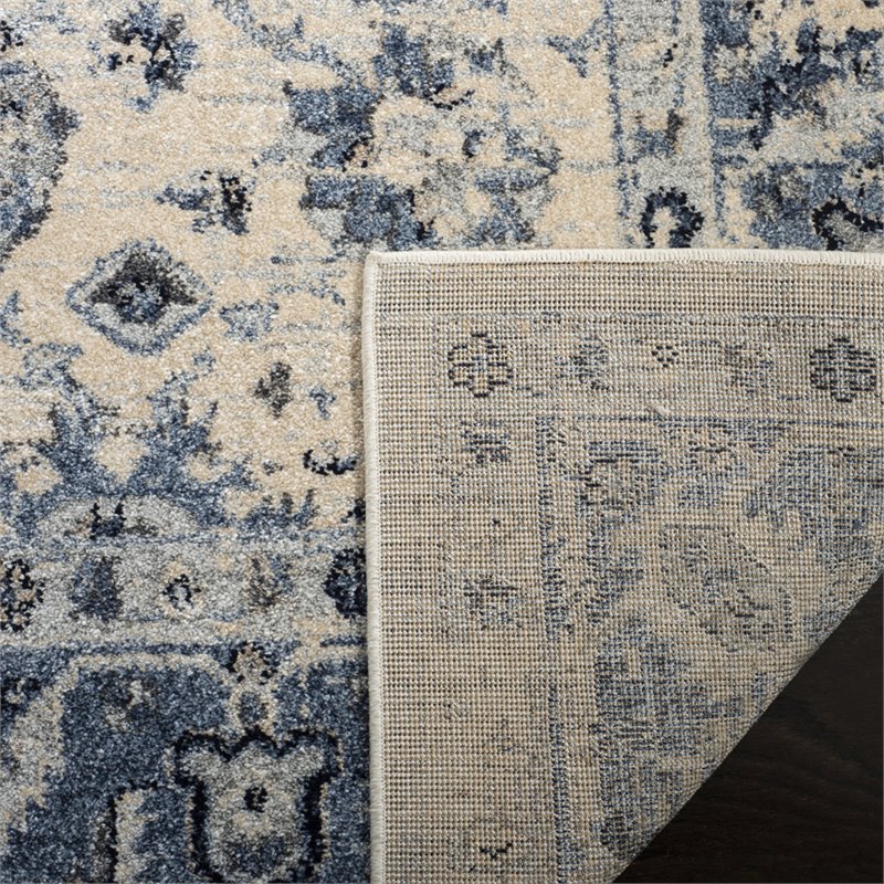 Safavieh Charleston 9' x 12' Rug in Ivory and Blue