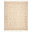 Safavieh Aspen 9' x 12' Hand Tufted Wool Rug in Ivory and Blush