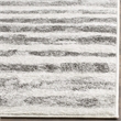 Safavieh Adirondack 4' Square Rug in Ivory and Charcoal