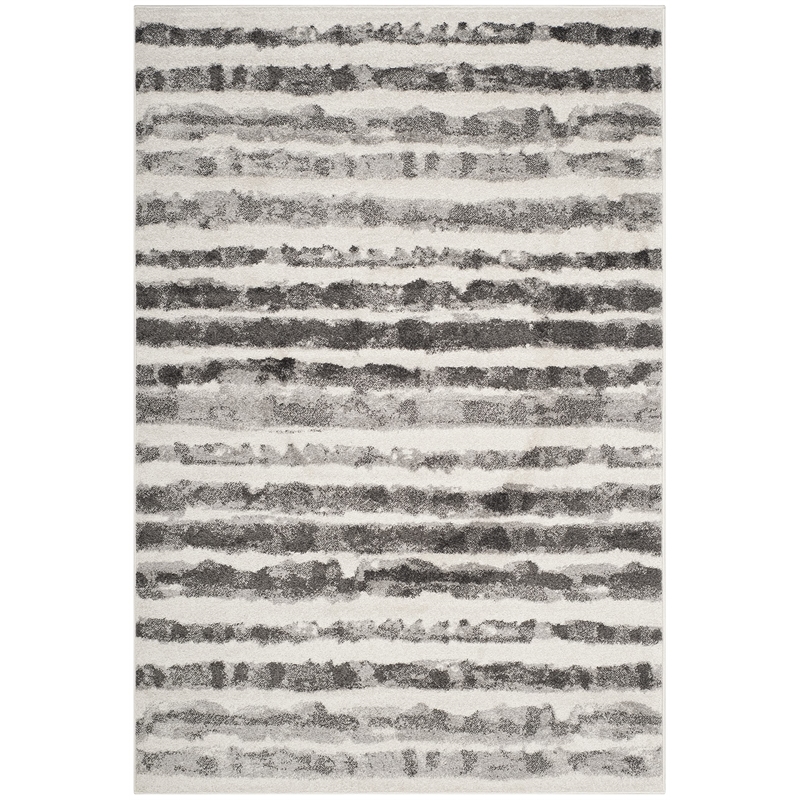 Safavieh Adirondack 6' x 9' Rug in Ivory and Charcoal