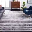 Safavieh Adirondack 8' Square Rug in Ivory and Charcoal