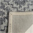 Safavieh Abstract 5' x 8' Hand Tufted Wool Rug in Ivory and Dark Gray