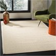 Safavieh Natural Fiber 10' x 14' Rug in Ivory and Light Beige