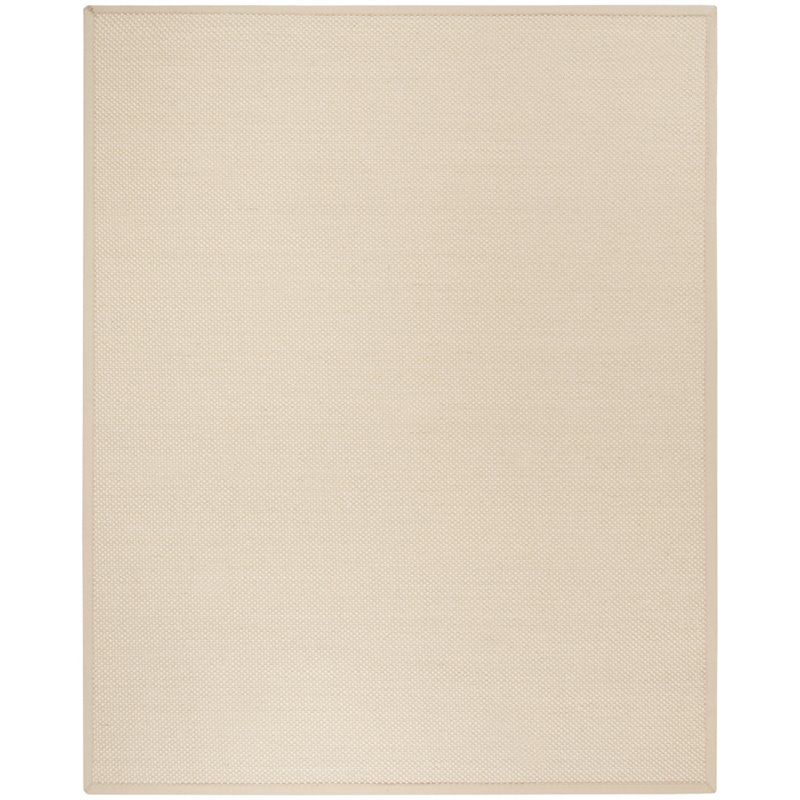 Safavieh Natural Fiber 10' x 14' Rug in Ivory and Light Beige