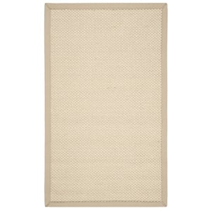 Safavieh Natural Fiber 2'6&quot x 4' Rug in Ivory and Light Beige