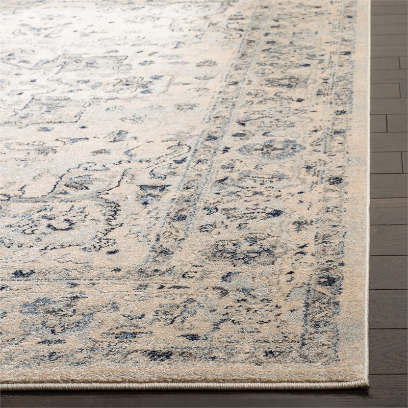 Safavieh Charleston 9' x 12' Rug in Ivory and Light Blue