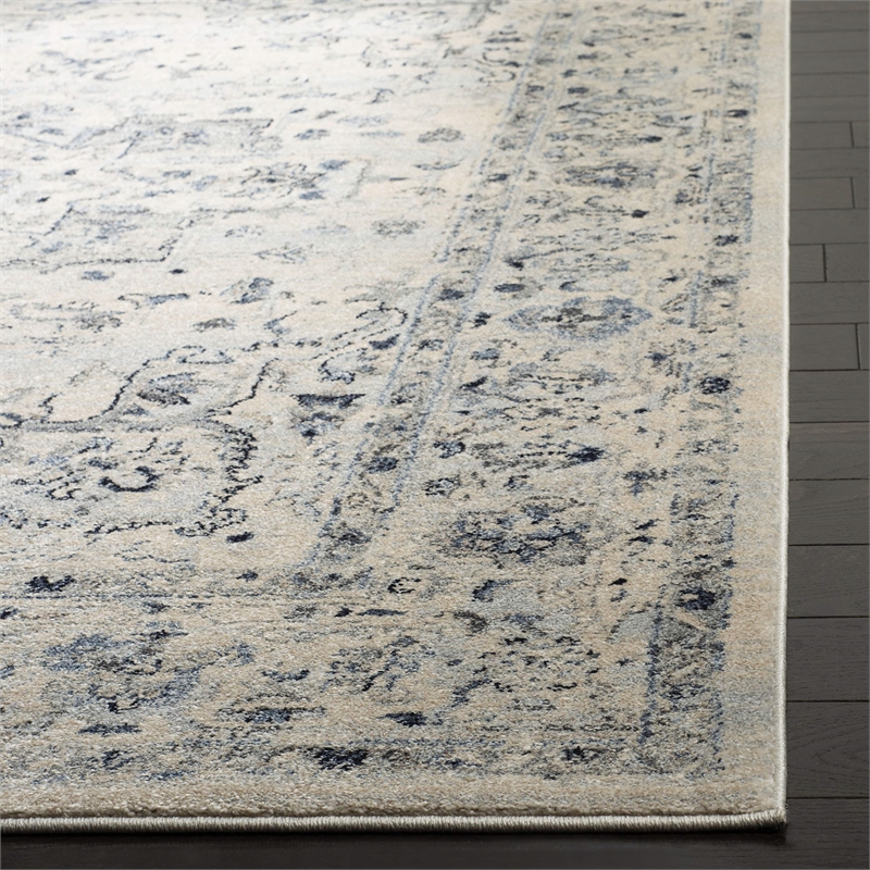 Safavieh Charleston 9' x 12' Rug in Ivory and Light Blue