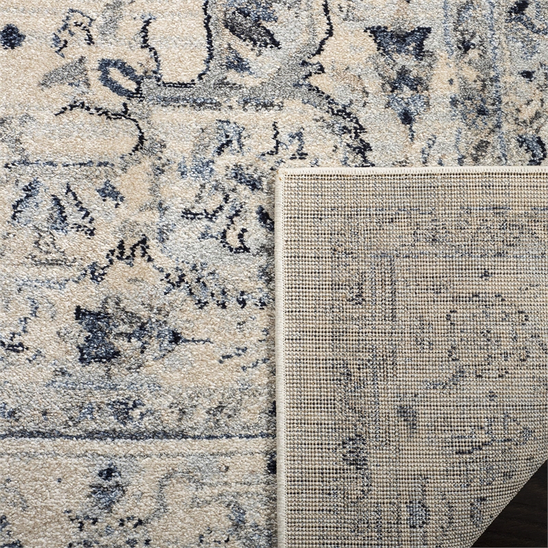 Safavieh Charleston 9' x 12' Rug in Ivory and Light Blue
