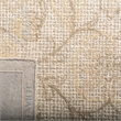 Safavieh Abstract 5' x 8' Hand Tufted Wool Rug in Light Gray and Ivory