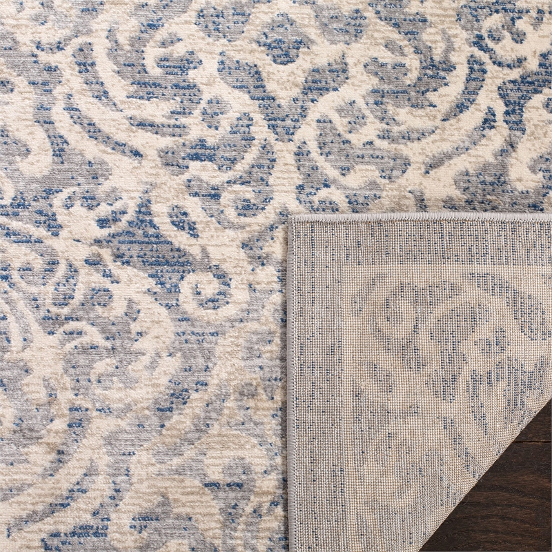 Safavieh Brentwood 4' x 6' Rug in Light Gray and Blue