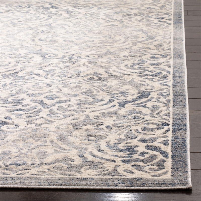 Safavieh Brentwood 4' x 6' Rug in Light Gray and Blue