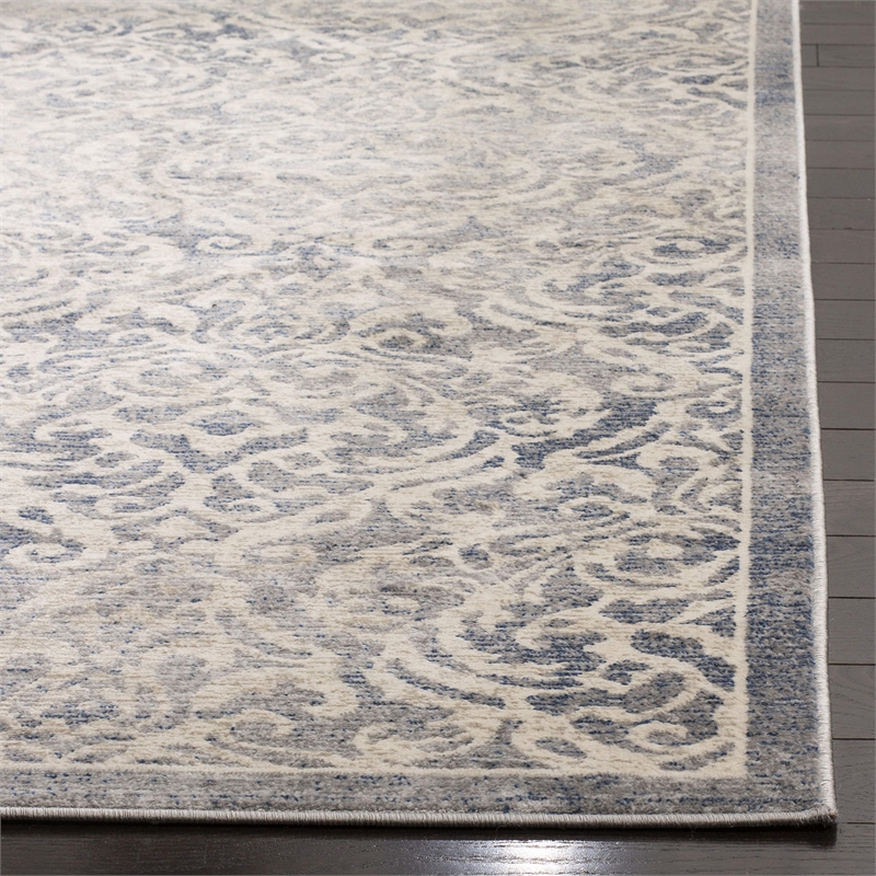 Safavieh Brentwood 4' x 6' Rug in Light Gray and Blue