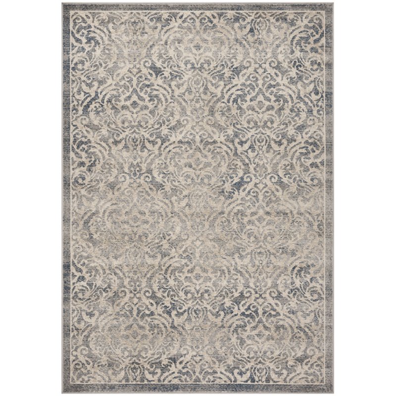 Safavieh Brentwood 6' x 9' Rug in Light Gray and Blue