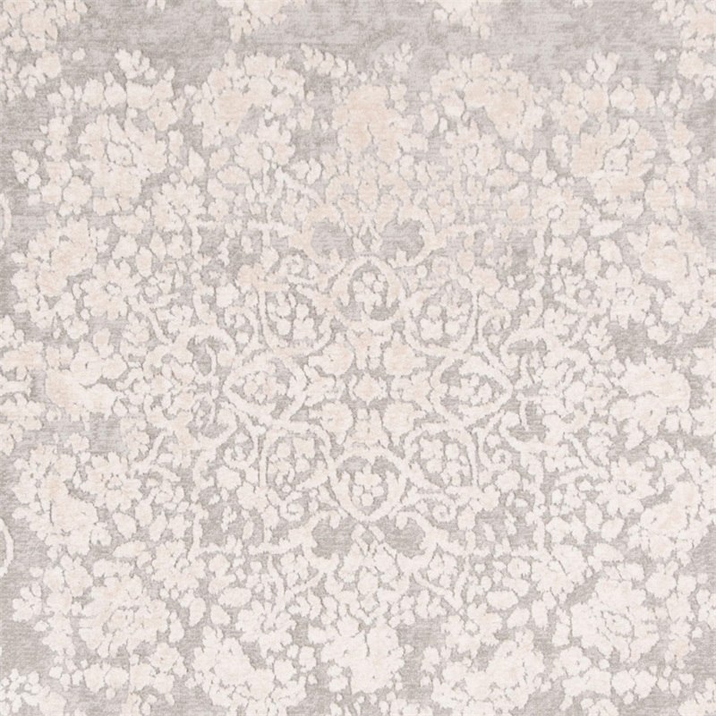Safavieh Reflection 5' Round Rug in Light Gray and Cream