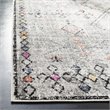 Safavieh Adirondack 4' x 6' Rug in Light Gray and Fuchsia
