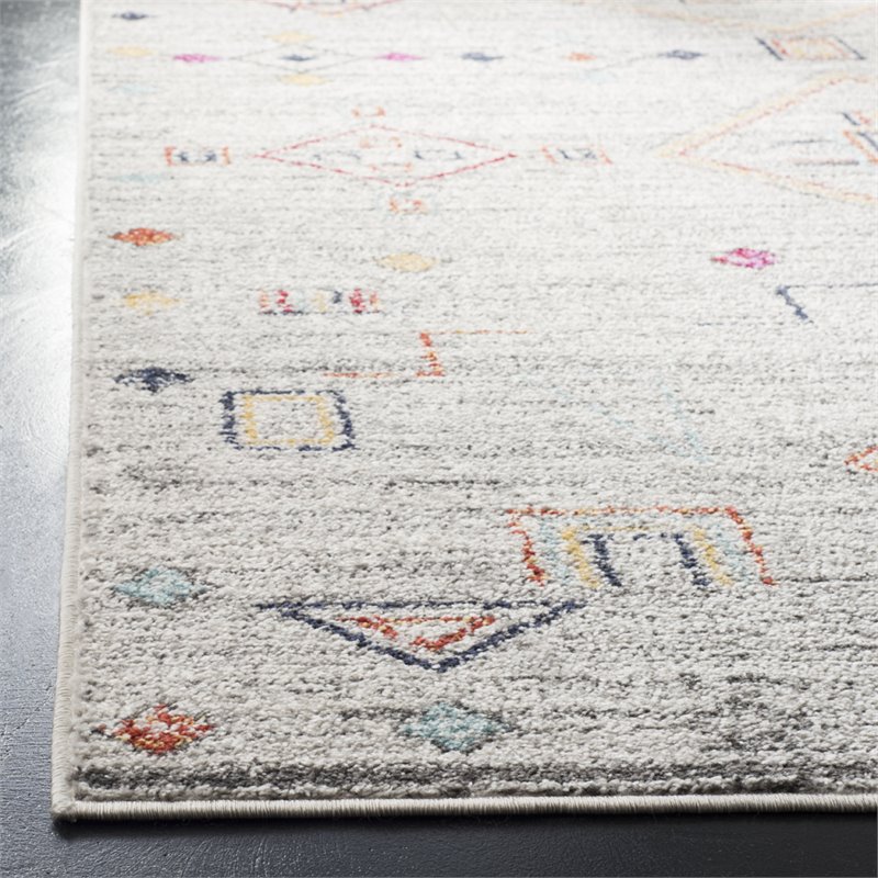 Safavieh Adirondack 3' x 5' Rug in Light Gray and Gold