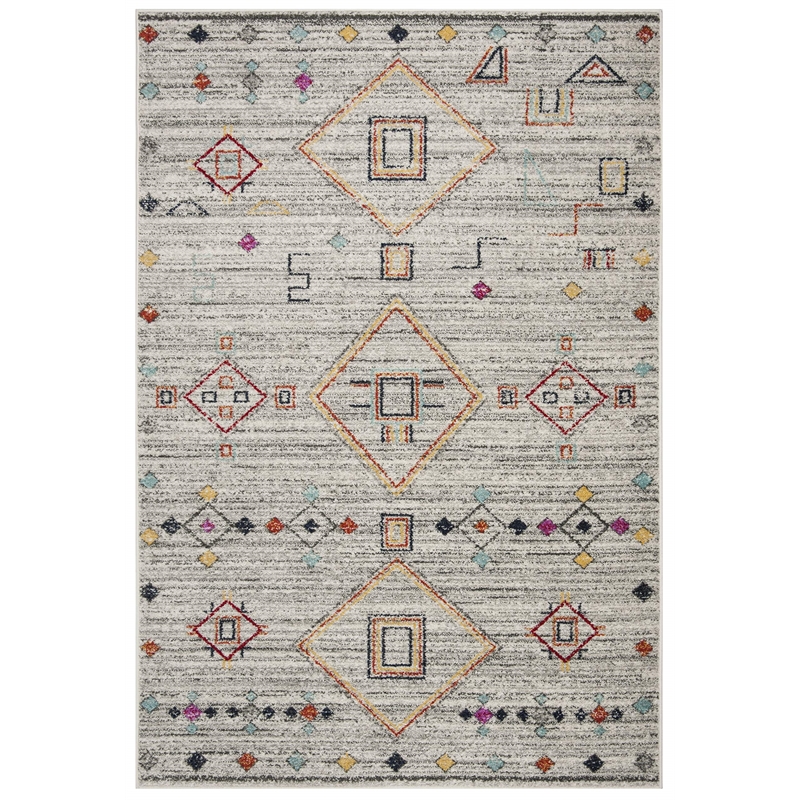 Safavieh Adirondack 6' x 9' Rug in Light Gray and Gold