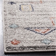 Safavieh Adirondack 6' Square Rug in Light Gray and Gold